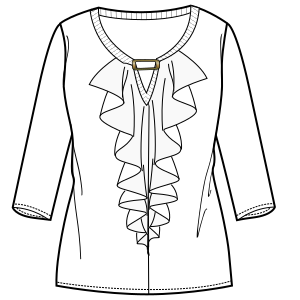 Fashion sewing patterns for LADIES T-Shirts T-Shirt 2941